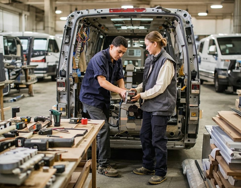 ste d'amenagement de vans